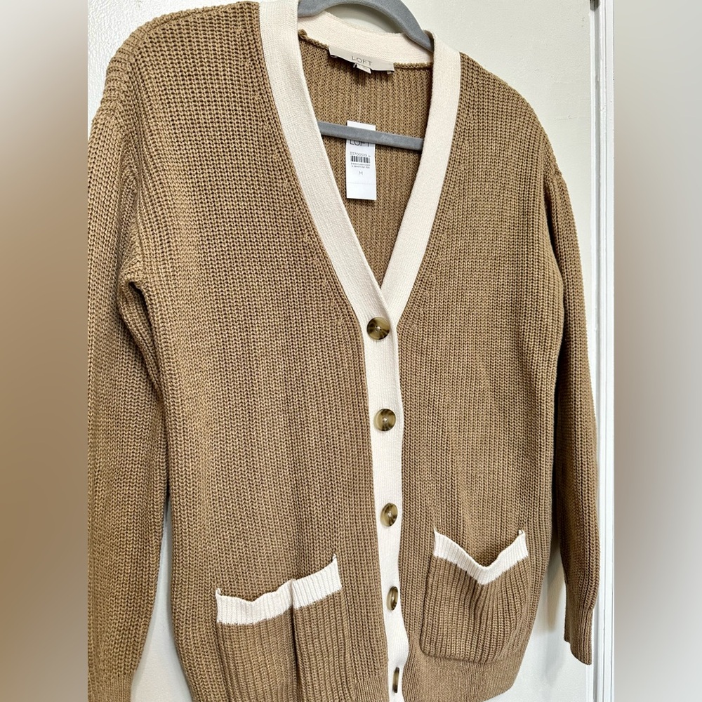 Loft cardigan, NWT